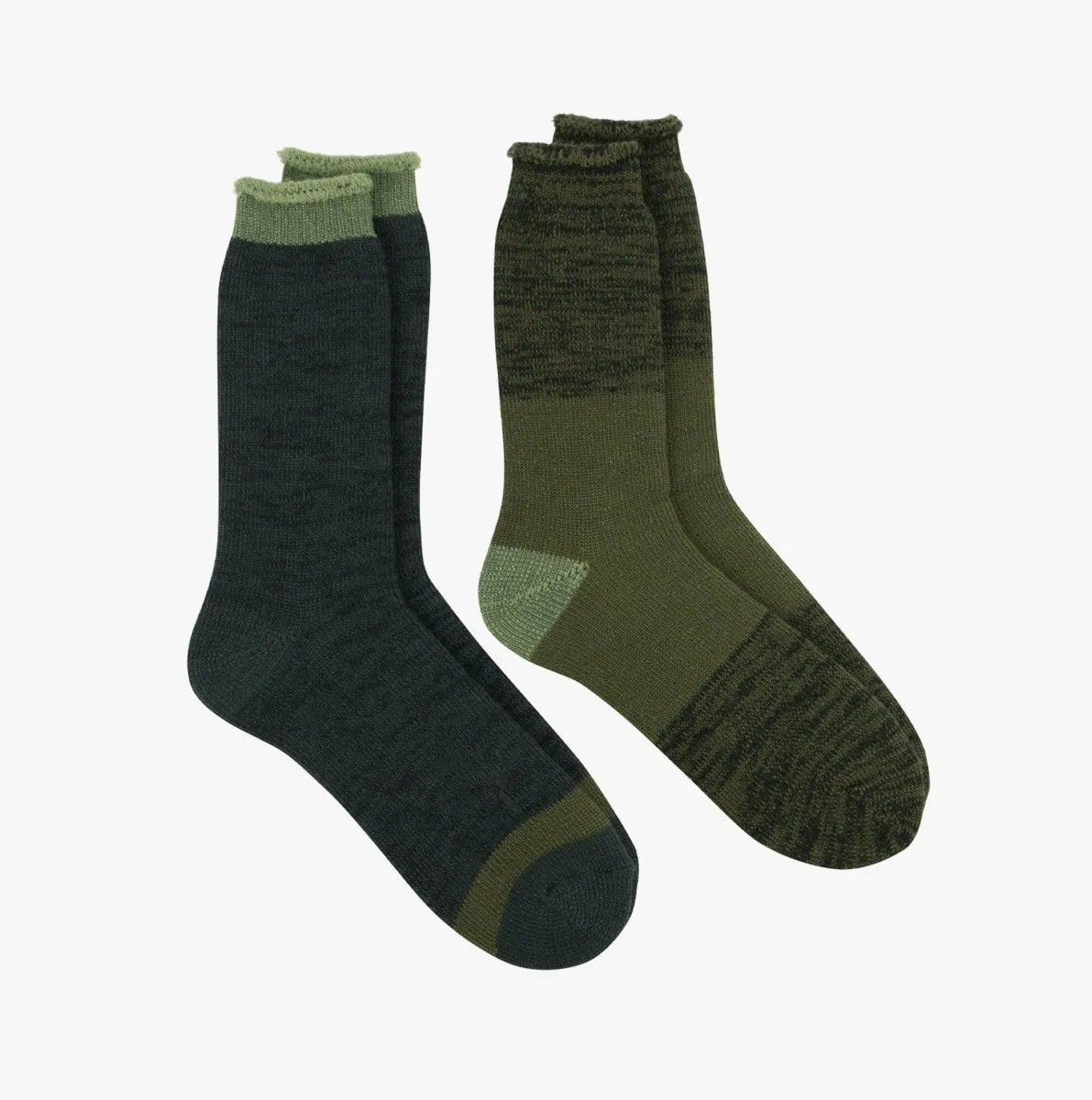 3.0 TOG Brushed Inside Thermal Socks Mens Socks Khaki Mix