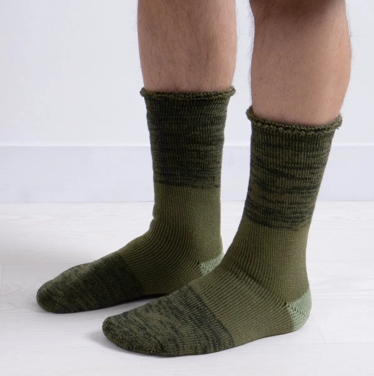 3.0 TOG Brushed Inside Thermal Socks Mens Socks Khaki Mix