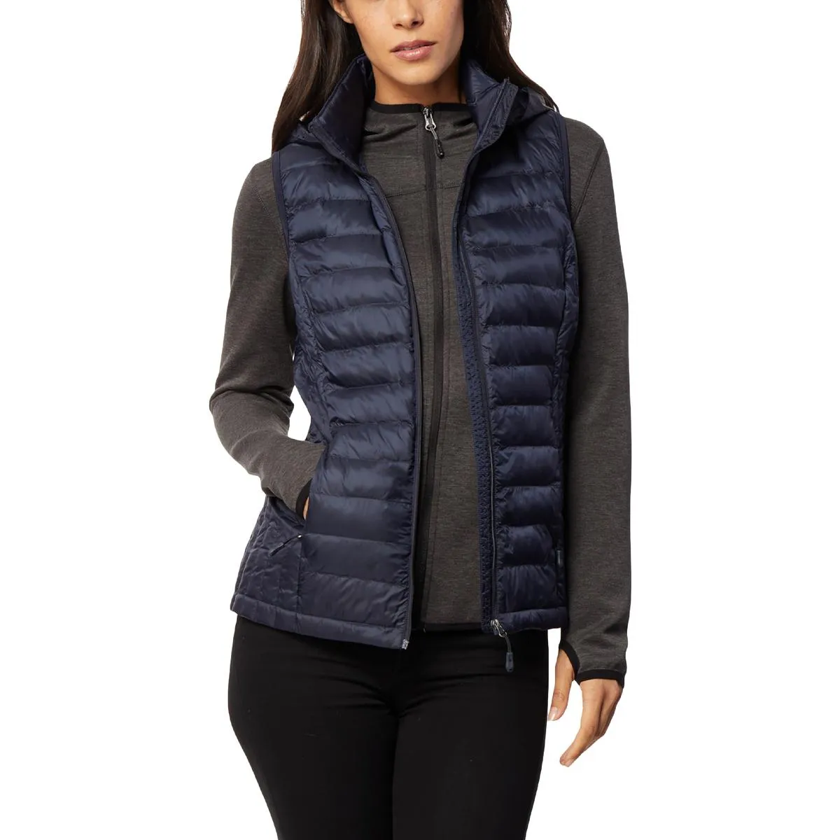 32 Degrees Heat Womens Quilted Down Packable Vest