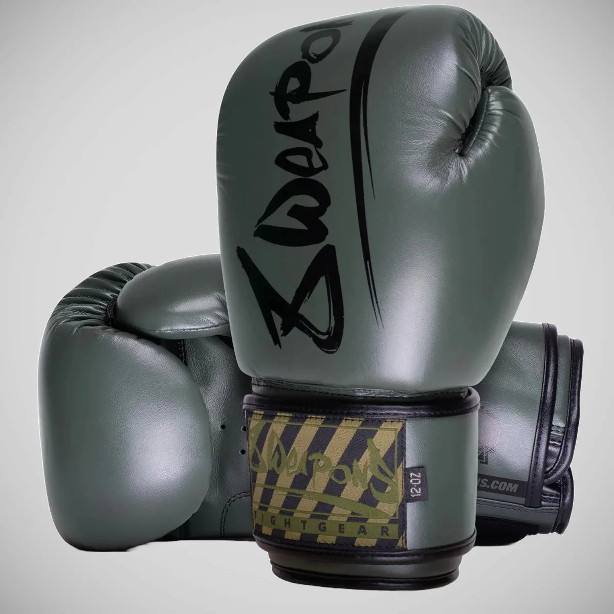 8 Weapons Unlimited 2.0 Boxing Gloves Olive/Black