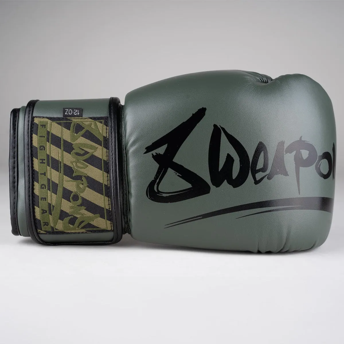 8 Weapons Unlimited 2.0 Boxing Gloves Olive/Black