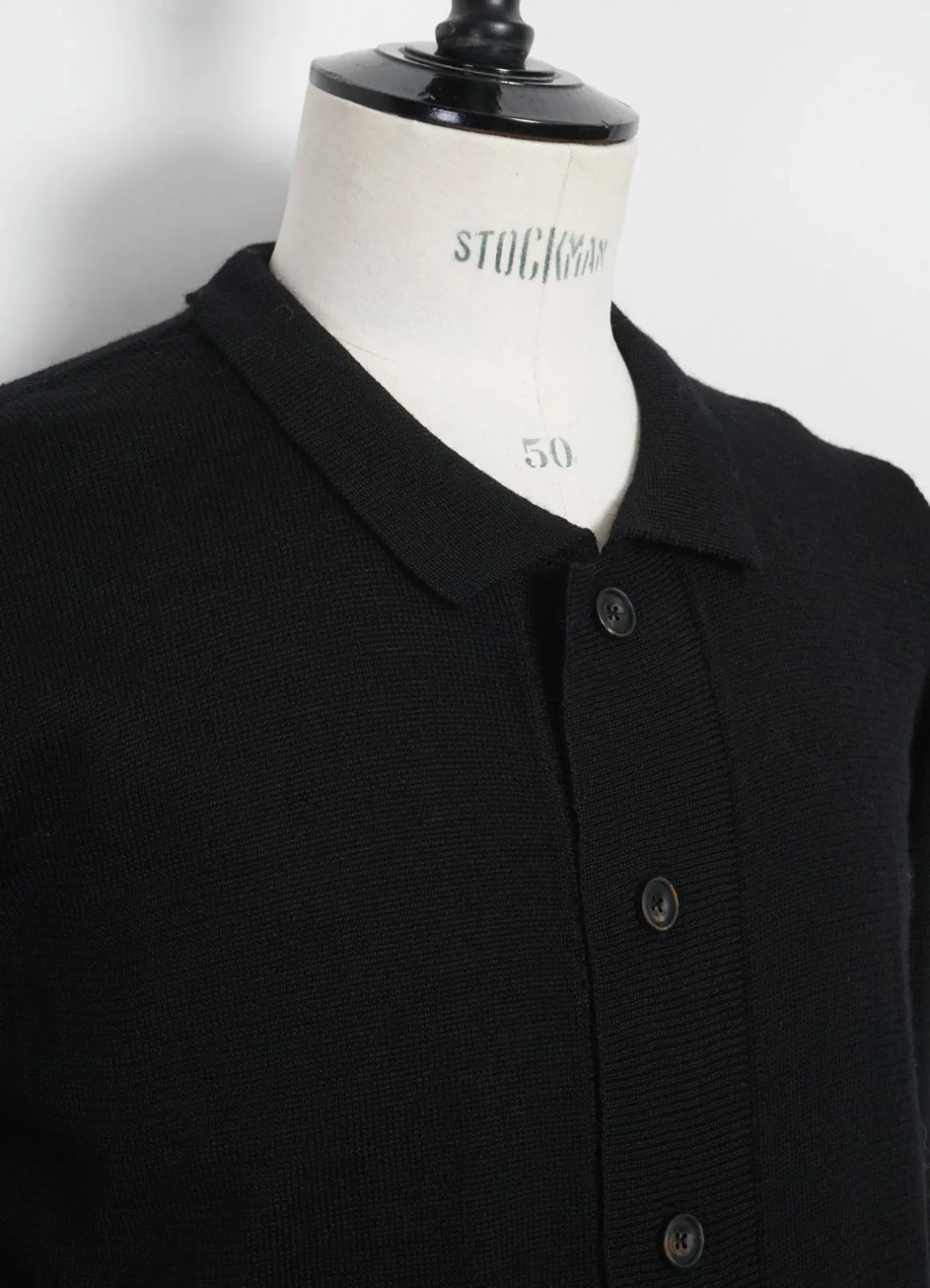 ARNOLD| Knitted Cardigan | Black