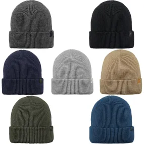 Barts Mens Kinabalu Comfy Cuffed Knitted Beanie Hat