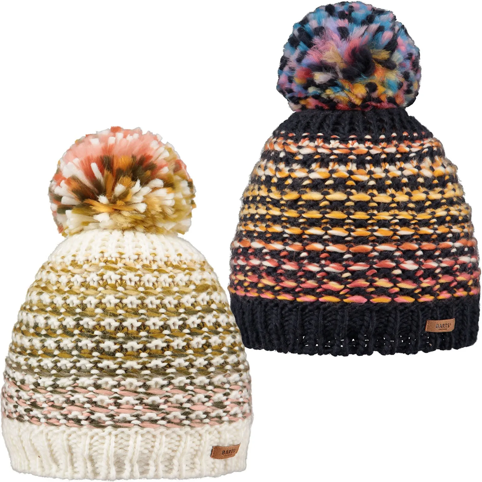 Barts Womens Myonet Colour Gradient Knitted Bobble Hat