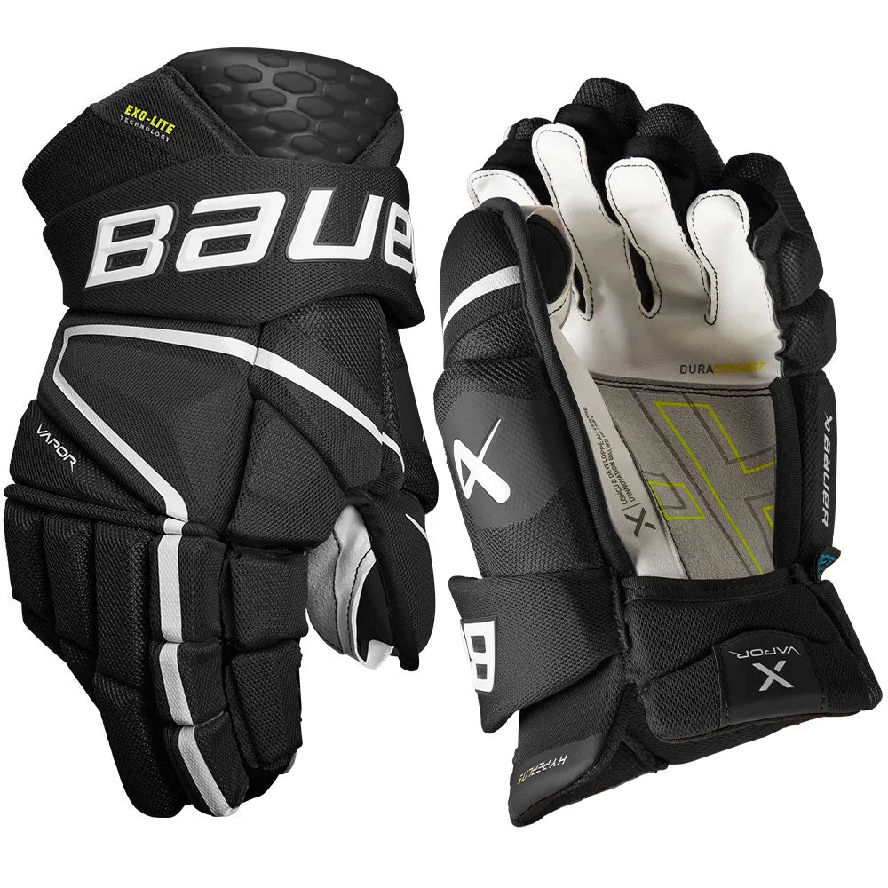 BAUER VAPOR HYPERLITE SENIOR HOCKEY GLOVES