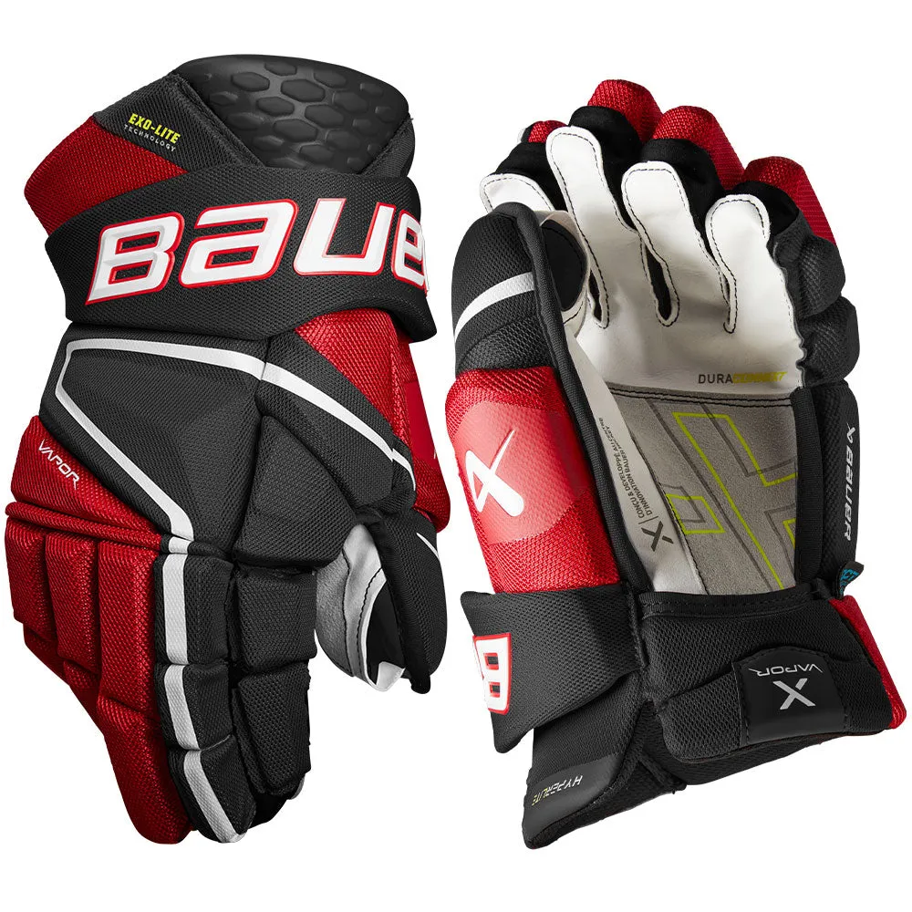 BAUER VAPOR HYPERLITE SENIOR HOCKEY GLOVES