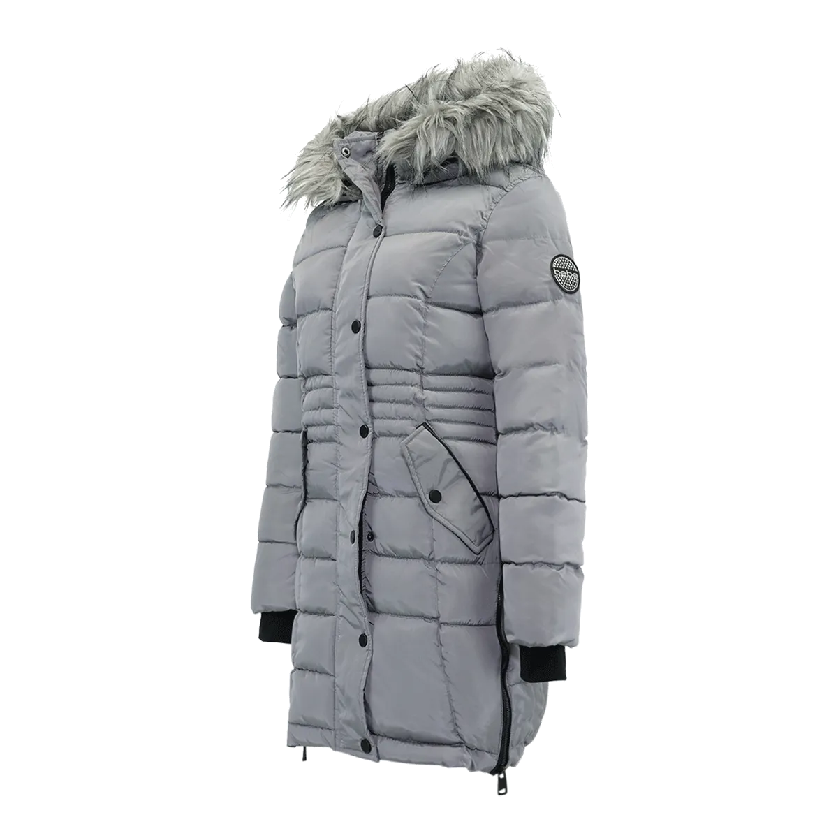 Bebe Women's Long Puffer Jacket