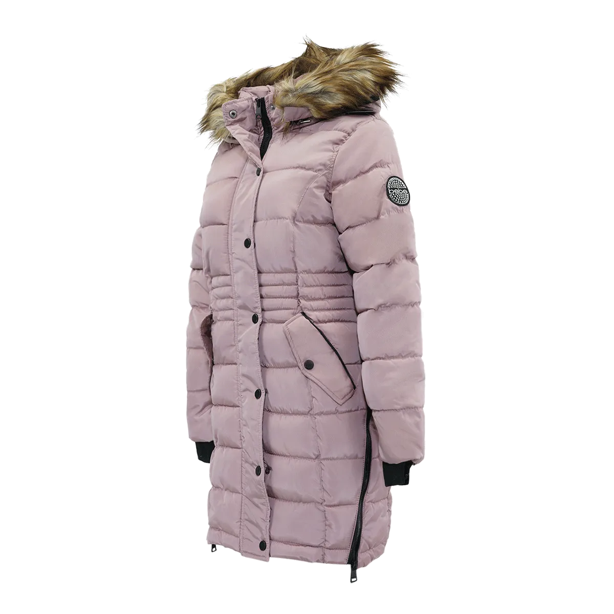 Bebe Women's Long Puffer Jacket