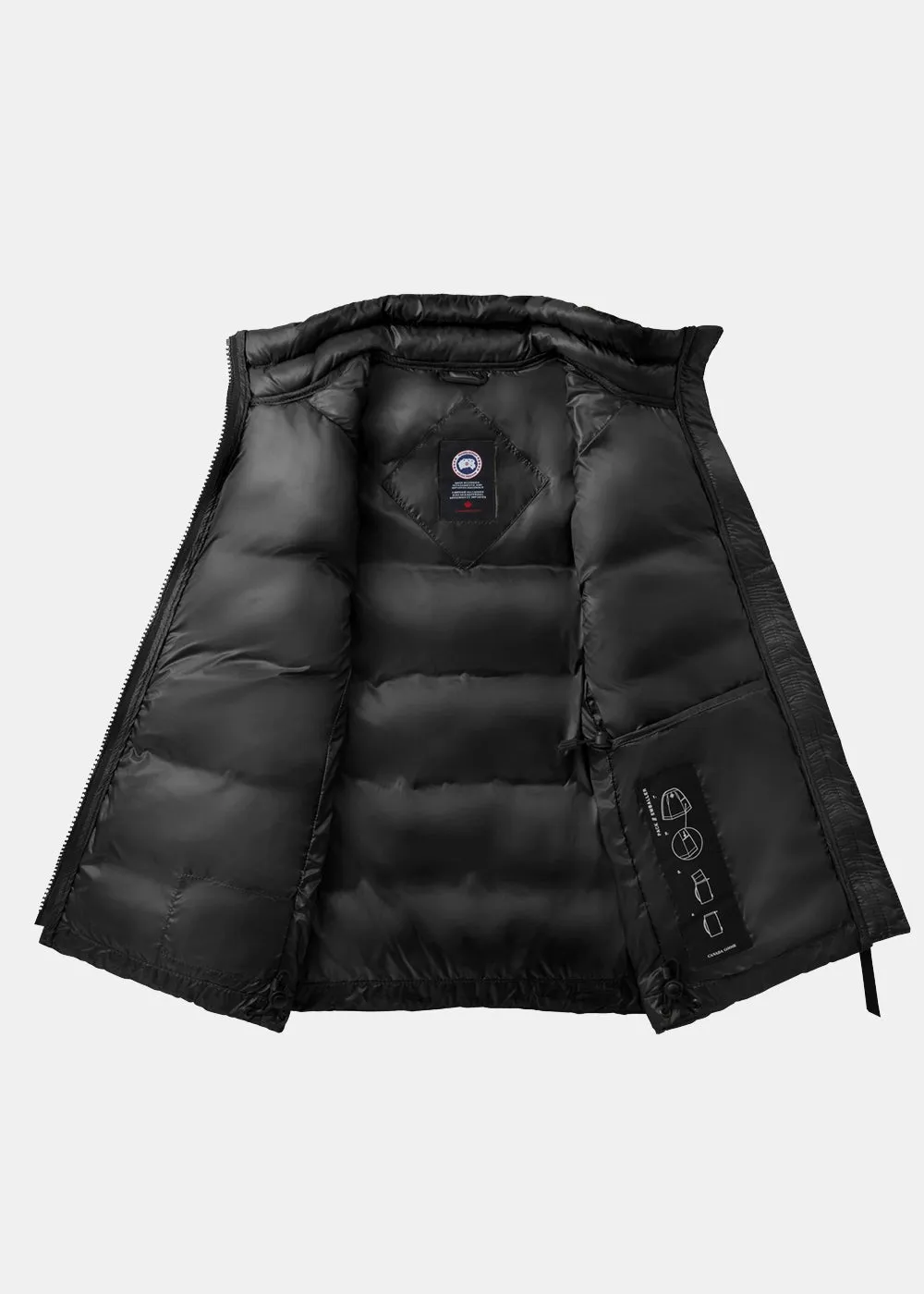 Black Cypress Puffer Vest