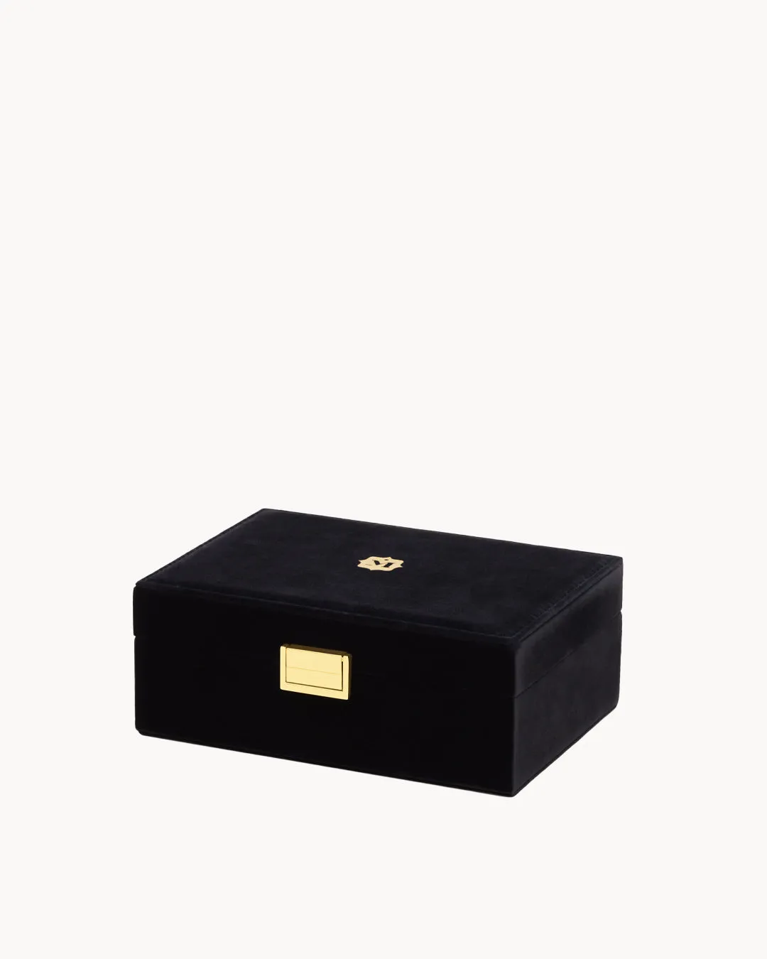 Black Velvet Jewellery Box