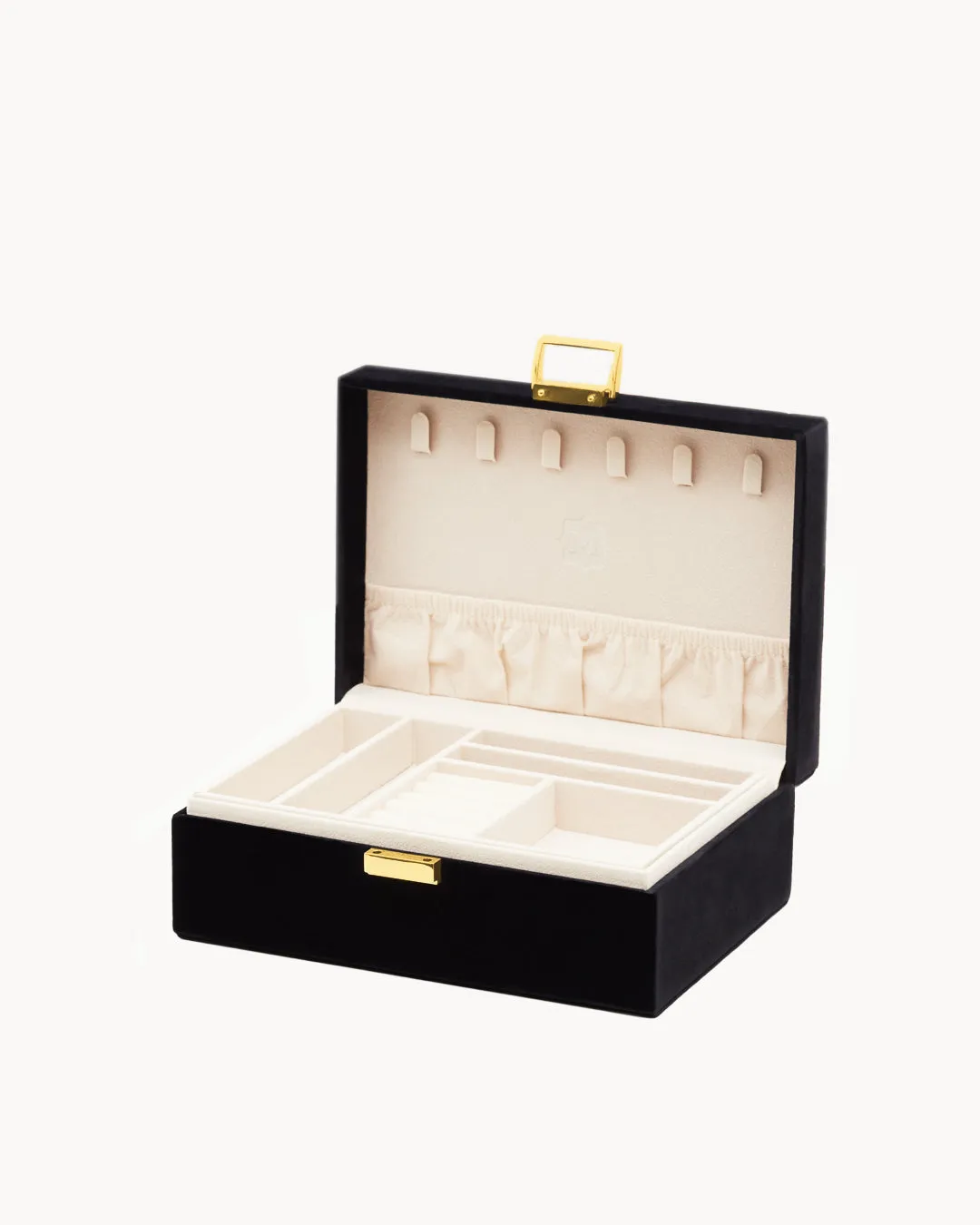 Black Velvet Jewellery Box