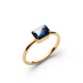 Blue Velvet Ring