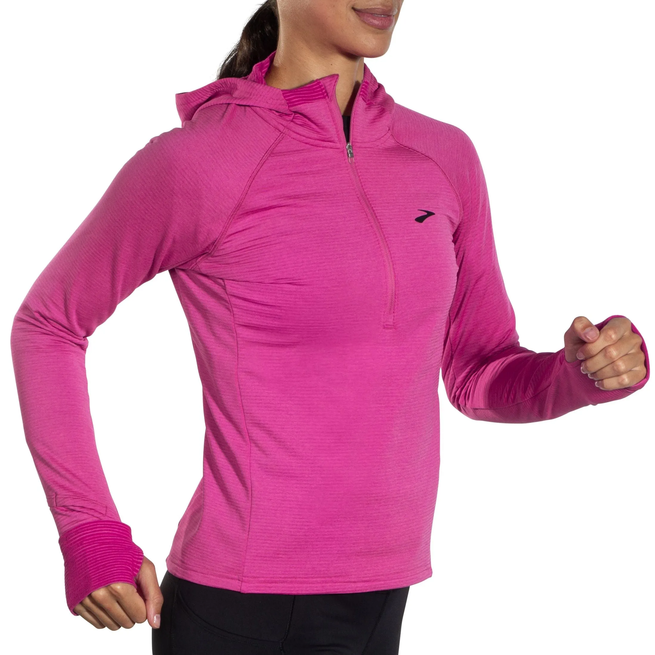 Brooks Women's Notch Thermal Hoodie 2.0