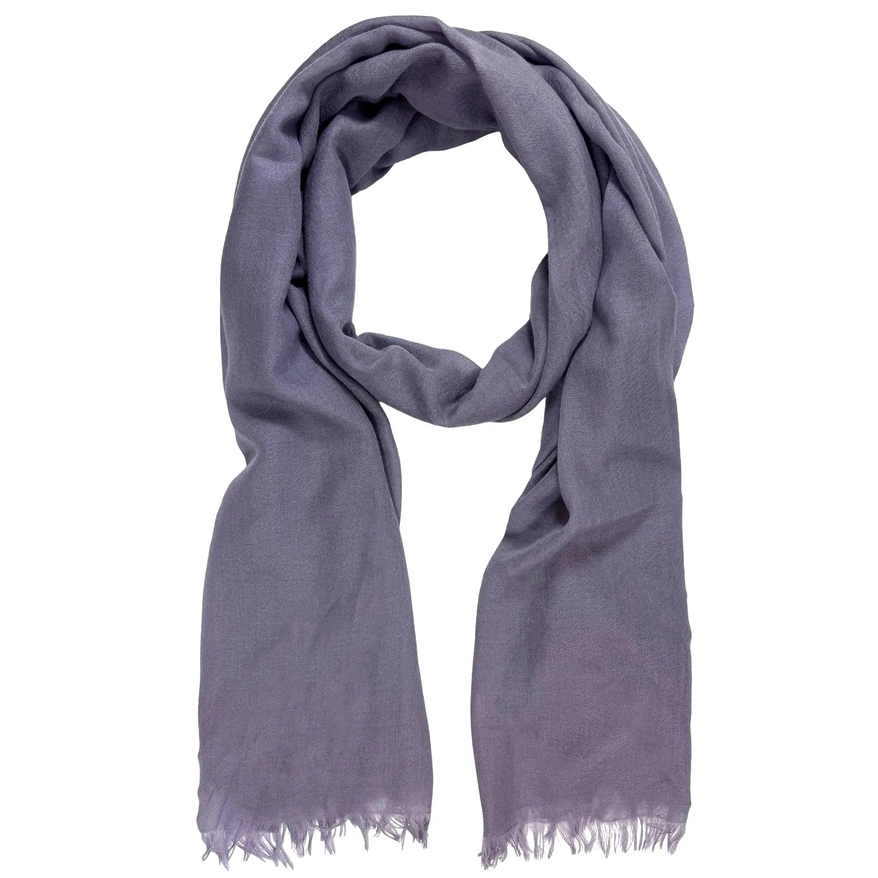 Brunello Cucinelli Cashmere Scarf Lavender - Large Women Shawl