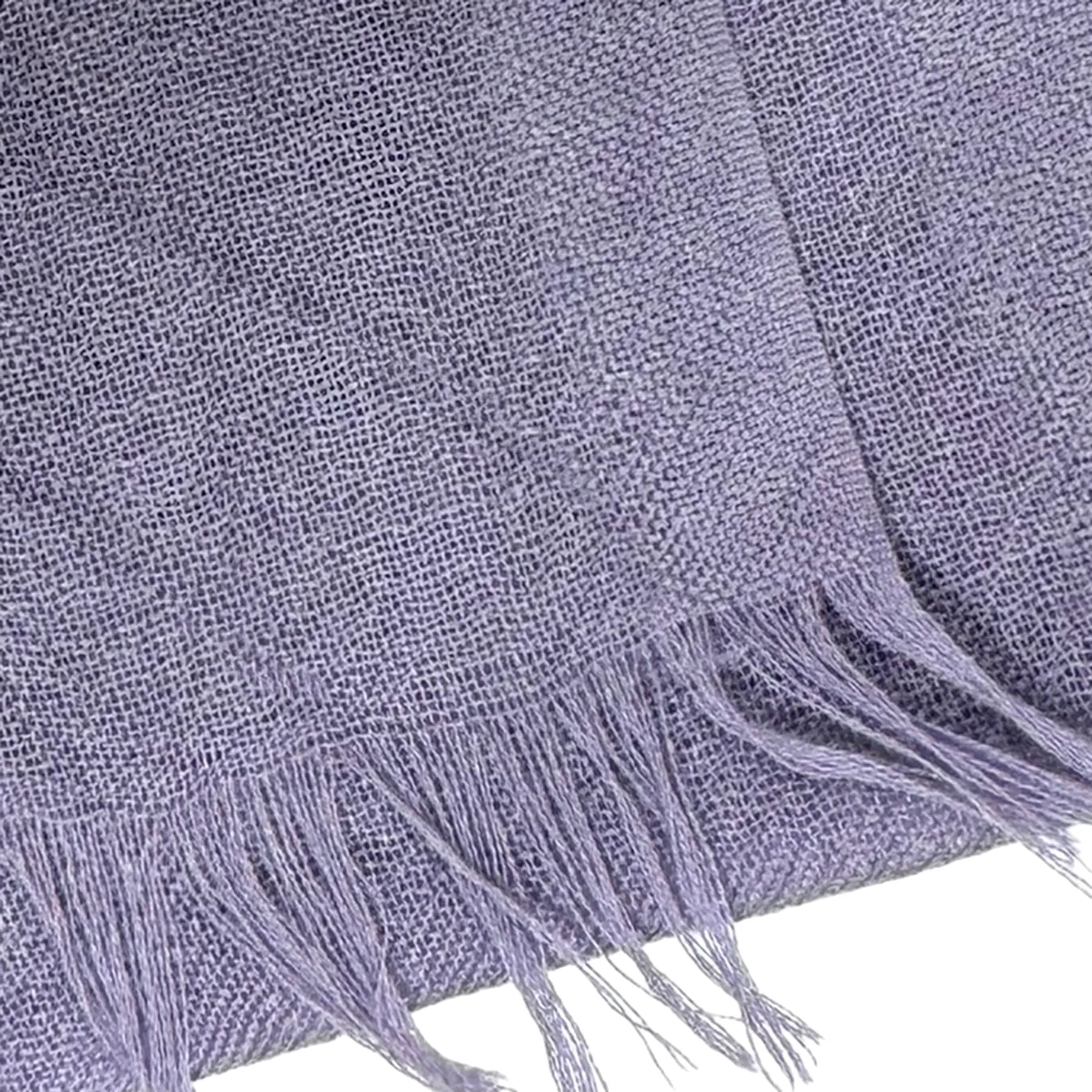 Brunello Cucinelli Cashmere Scarf Lavender - Large Women Shawl