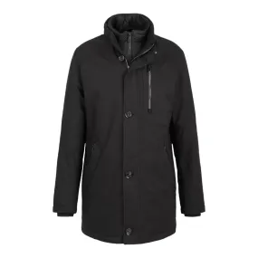 Black Bugatti Rain Series Coat - Mens Waterproof Jacket