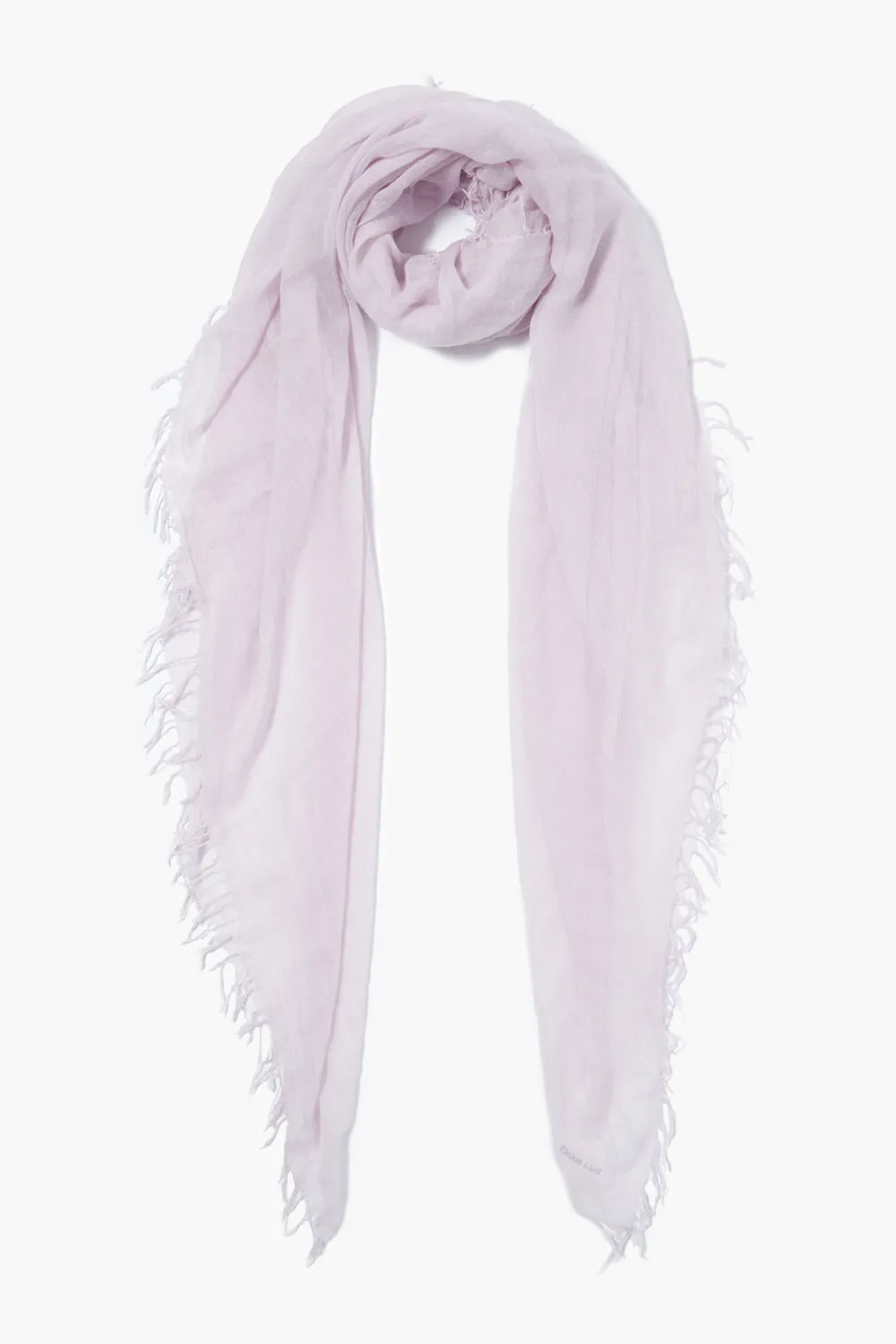 Cashmere and Silk Scarf Orchid Hush