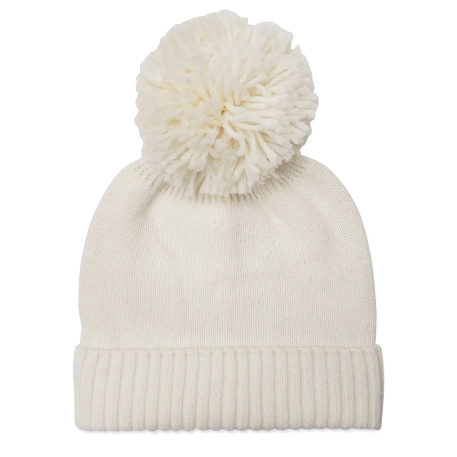 Cashmere Bobble Hat Cream