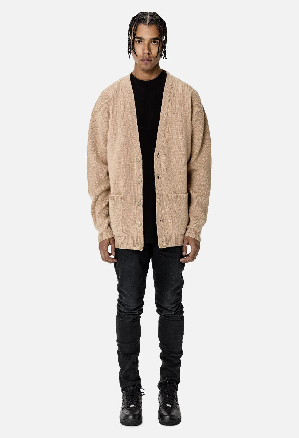 Cashmere Cardigan / Camel