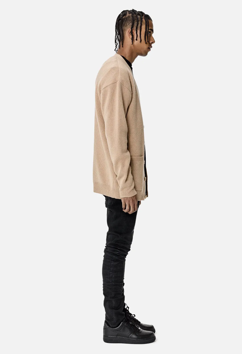 Cashmere Cardigan / Camel