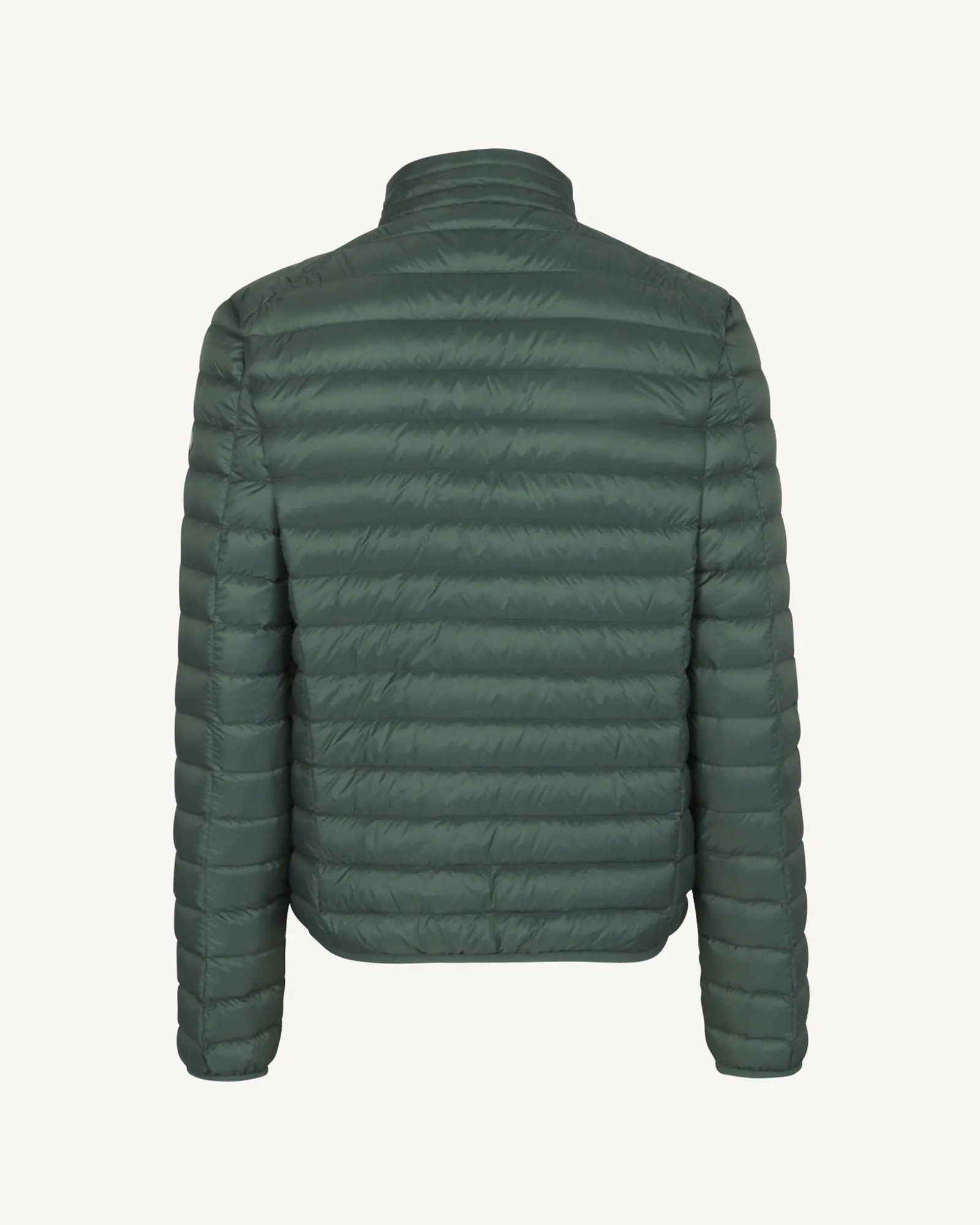 Celadon green Mat lightweight puffer jacket