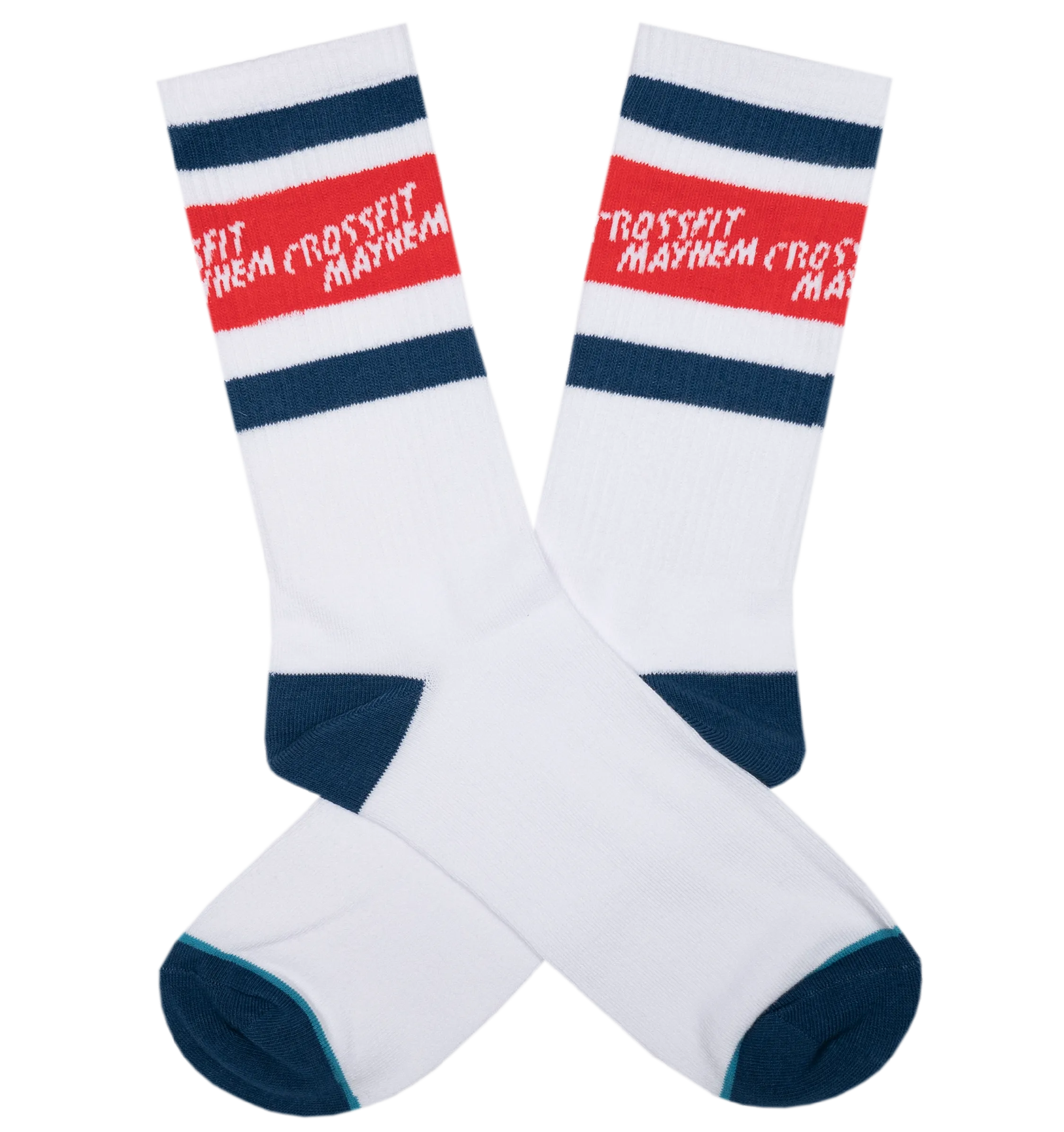 Classic Crew Socks: RWB