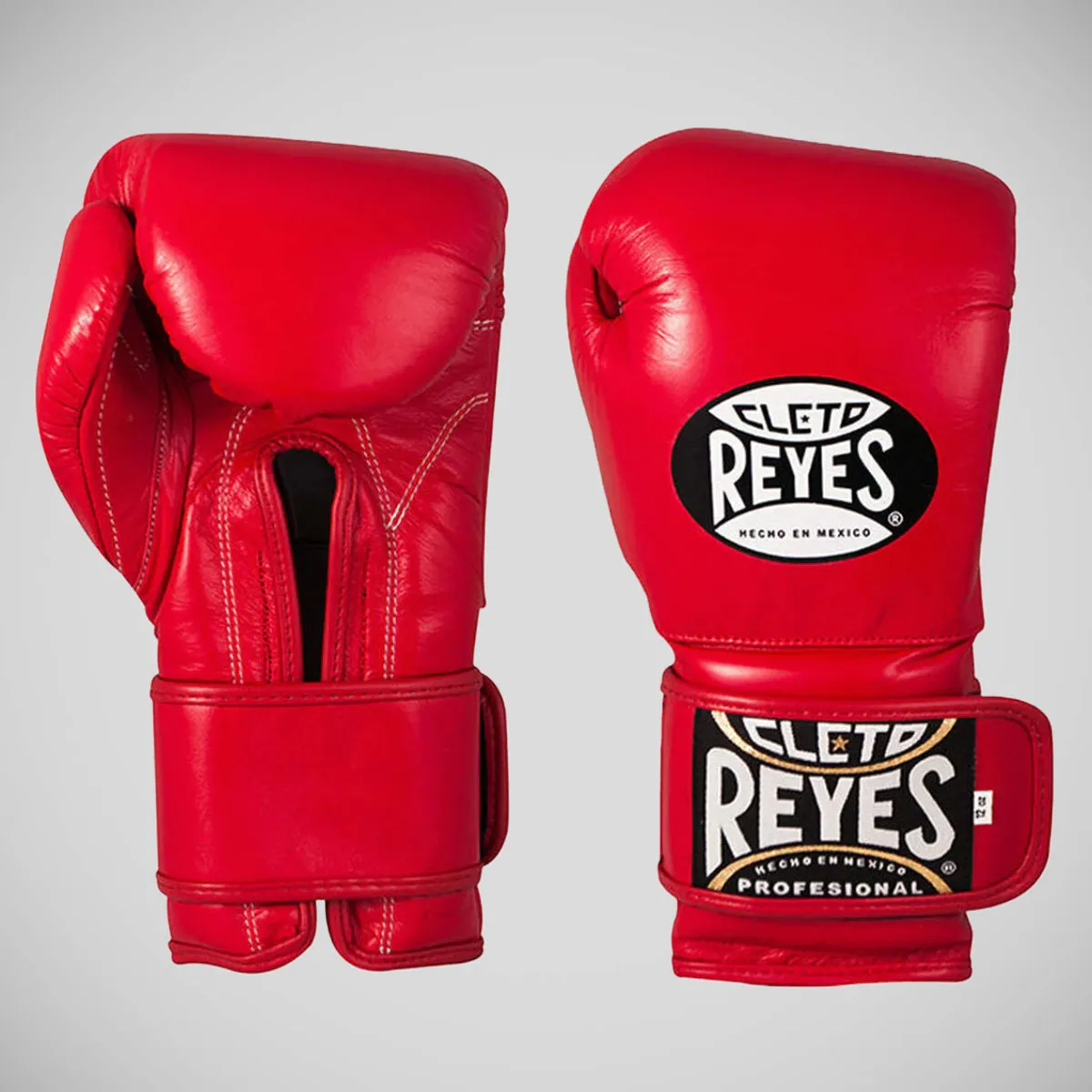 Red Cleto Reyes Velcro Boxing Gloves - Enhanced Technology and Comfort