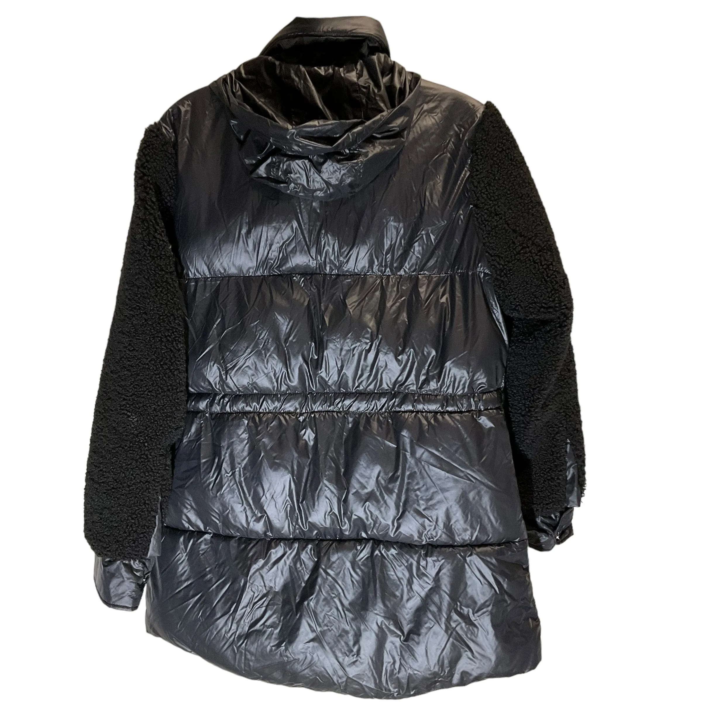 Coat Puffer & Quilted By Via Spiga In Black, Size: M