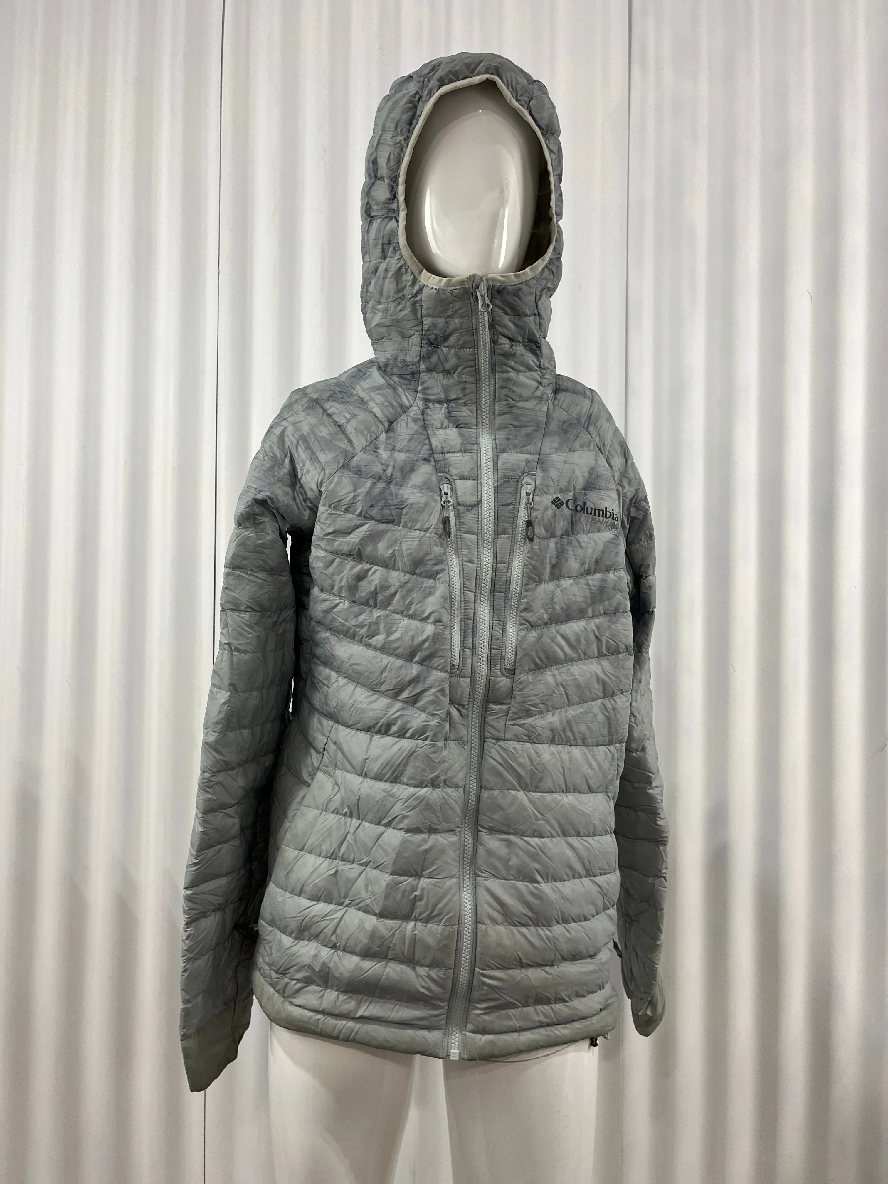 Columbia Titanium Zip Up Puffer Jacket