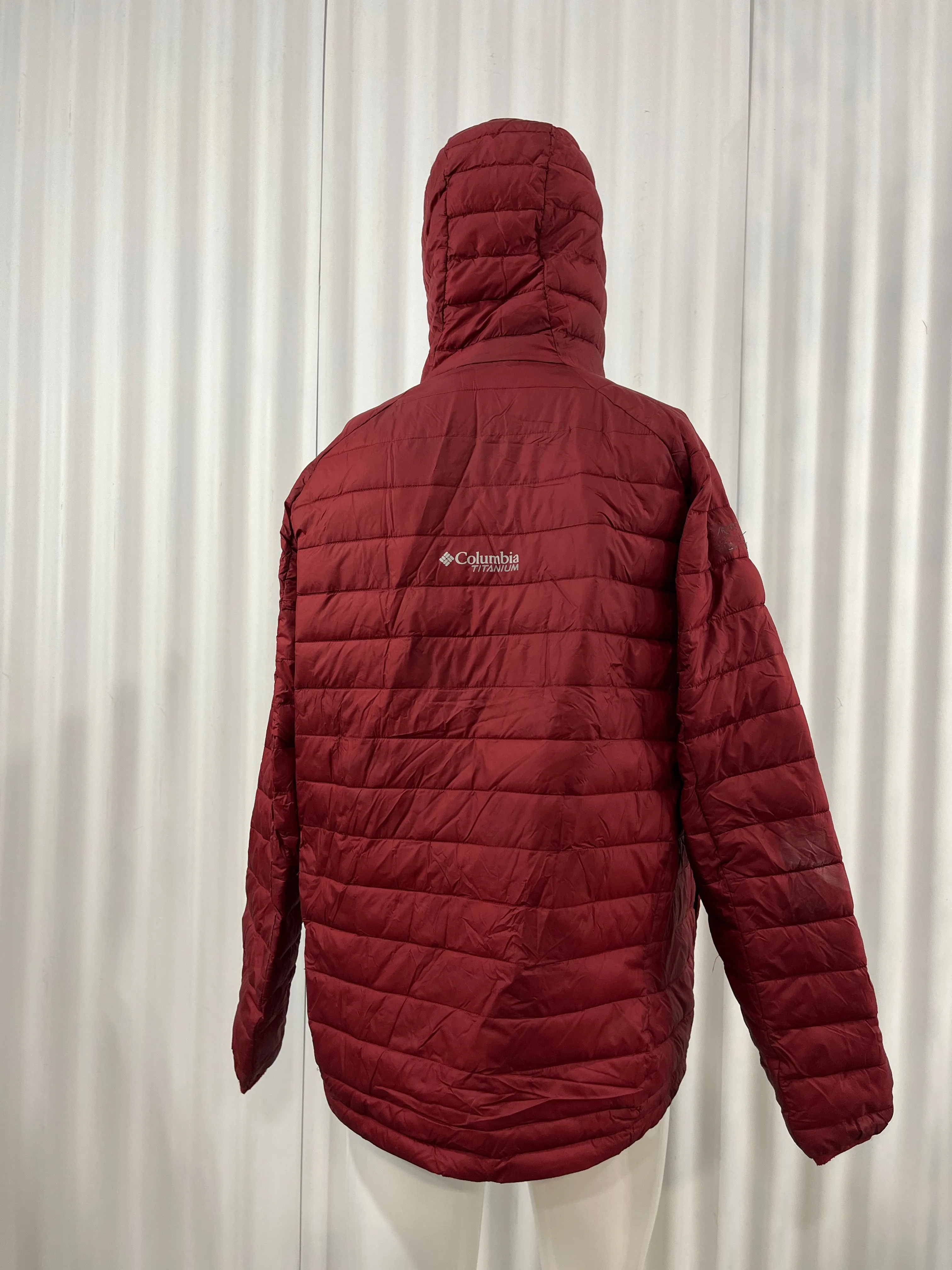 Columbia Titanium Zip Up Puffer Jacket