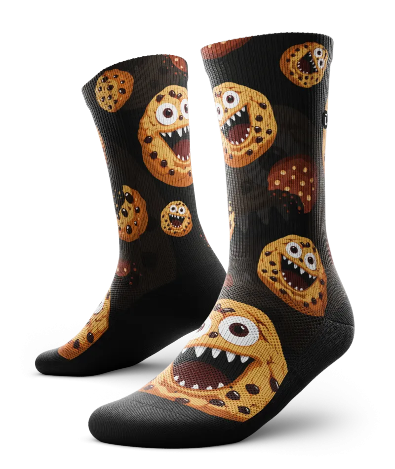 Cookie Monster Crew Socks