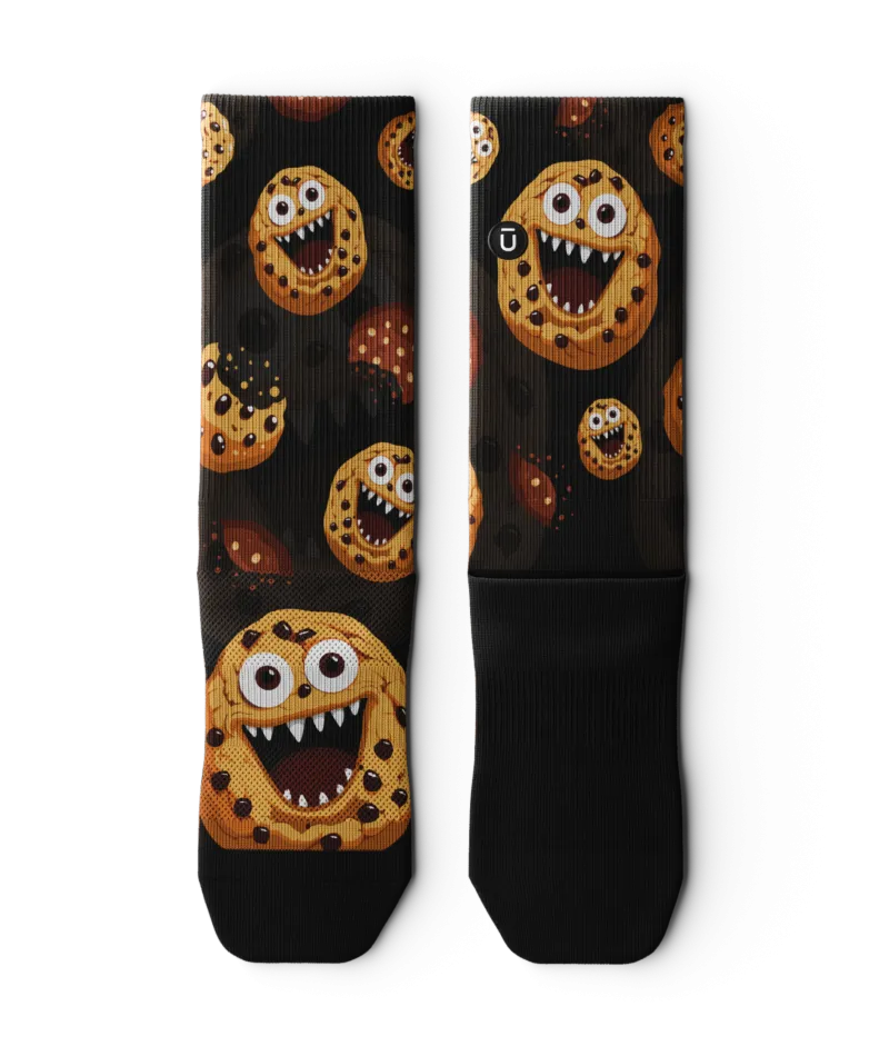 Cookie Monster Crew Socks