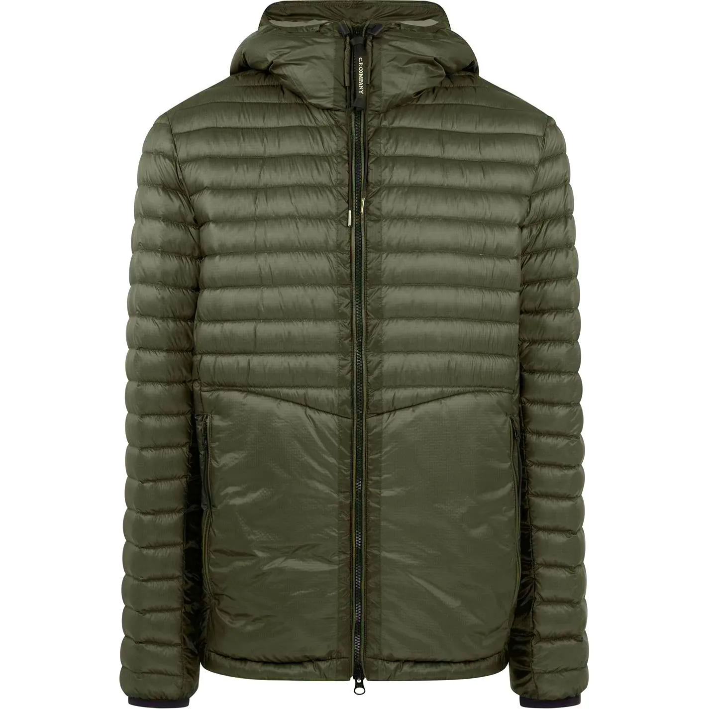 CP Company Green Goggle Down Jacket