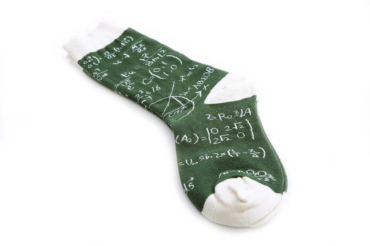 Crew Socks | Funky Socks - Math Equations