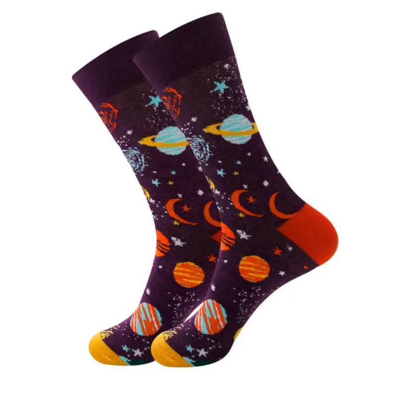 Crew Socks | Funky Socks - Solar System