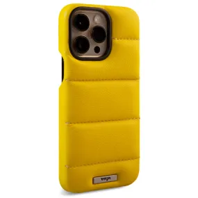 Custom Puffer iPhone 14 Pro Max Leather Case