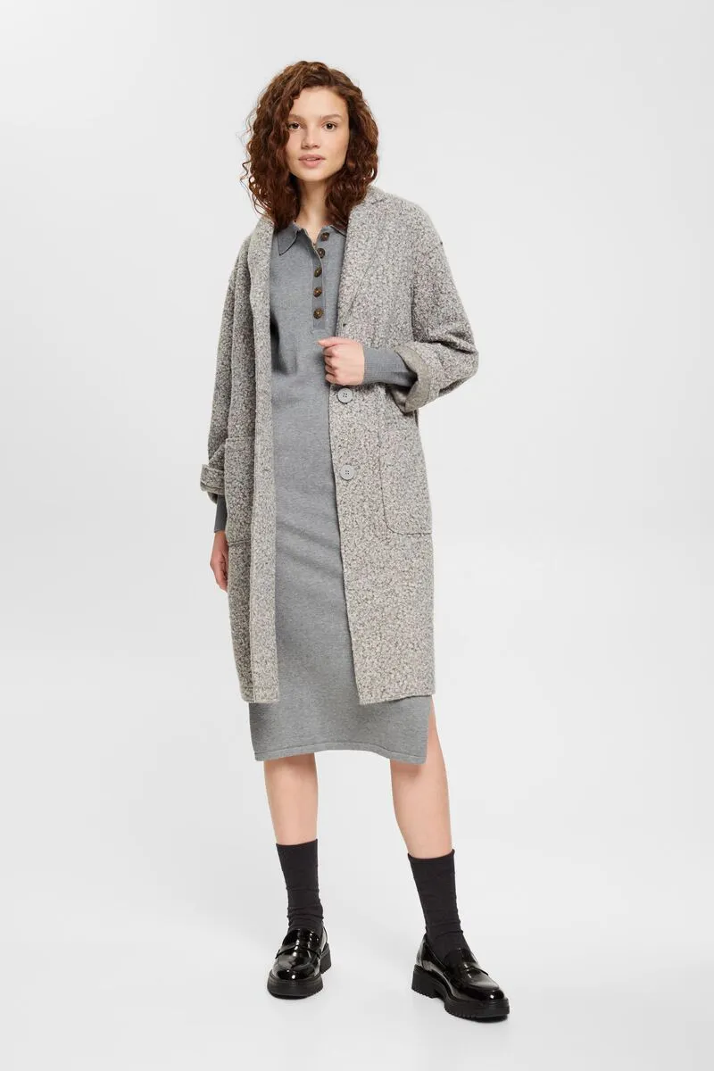 Esprit Knitted Dress | Grey