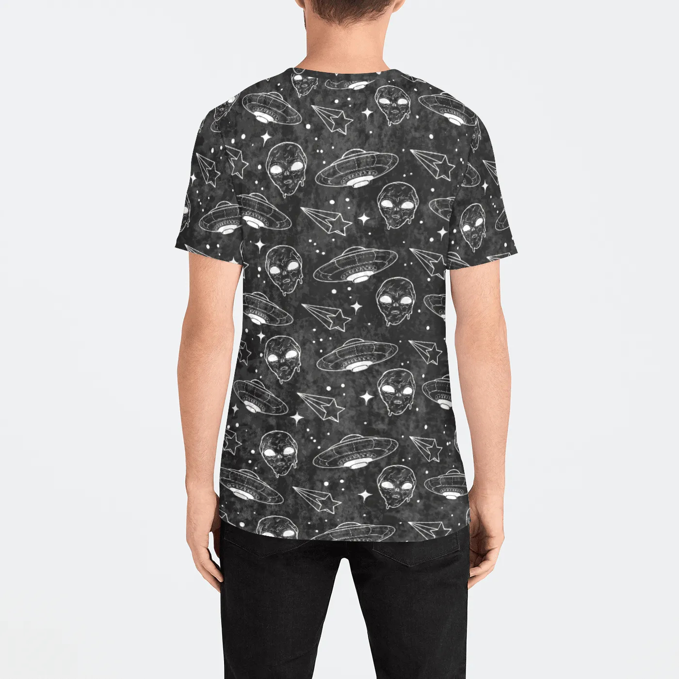 ET BnW Mens Velvet Tee