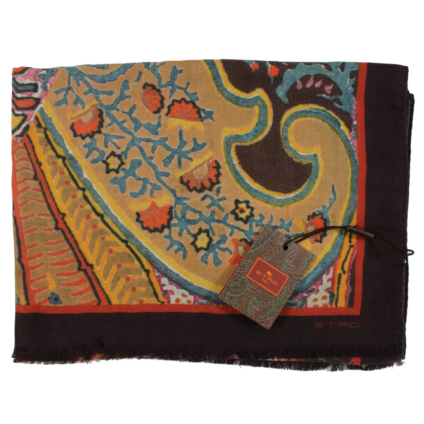 Etro Scarf Shaal Nur - Women Collection Cashmere Silk Shawl SALE