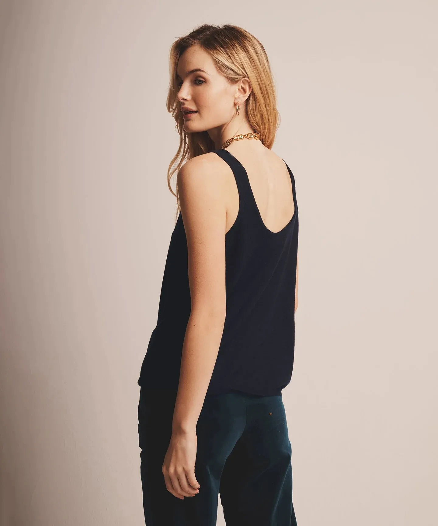 Fancy Cashmere Tank