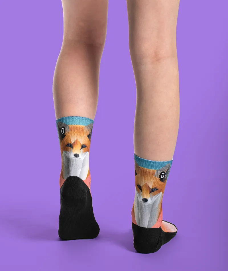 Foxy Youth Crew Socks