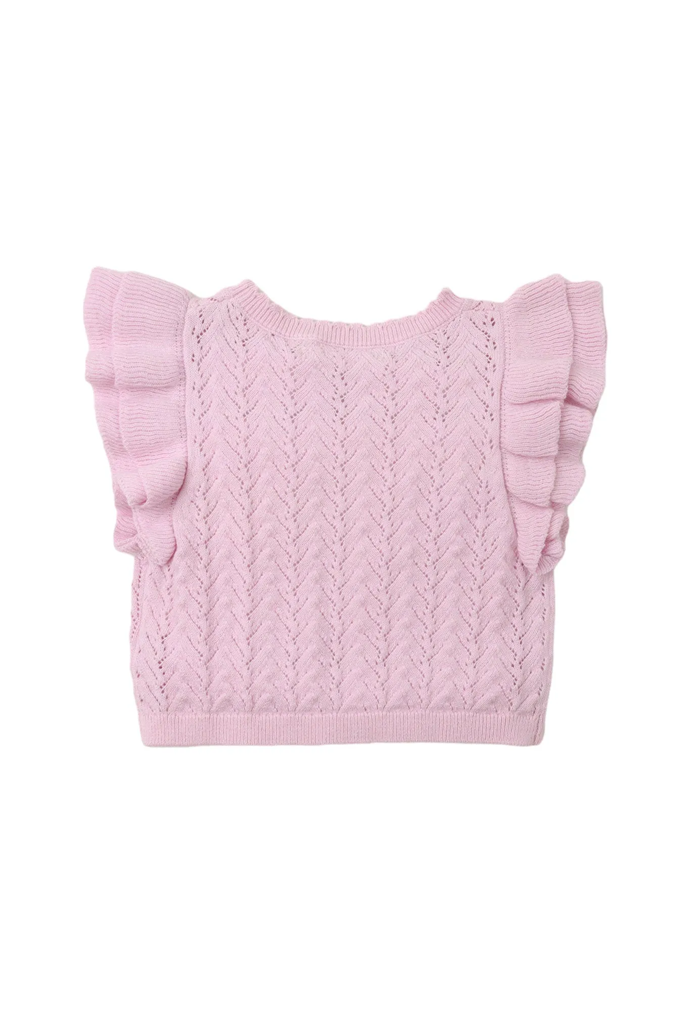 Gingersnaps Pointelle Knitted Blouse