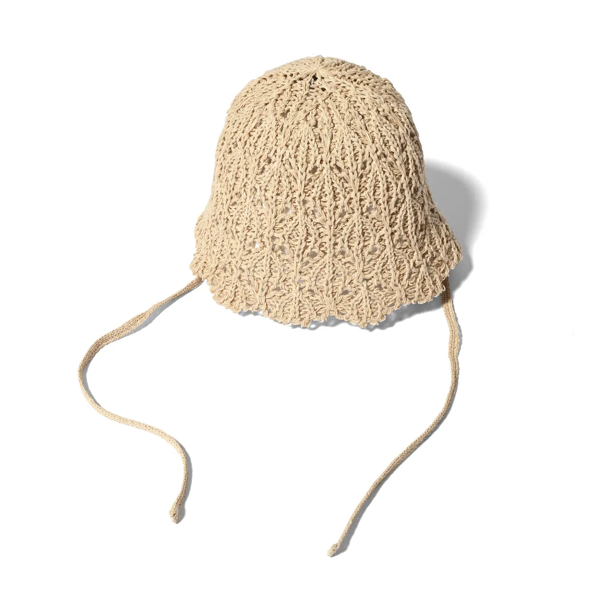 HOMEGAME - KNITTED LACE HAT【HG241411】