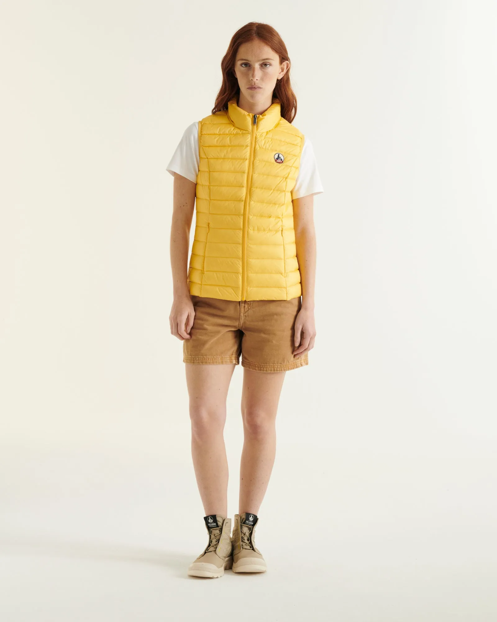 Honey Seda lightweight sleeveless puffer jacket