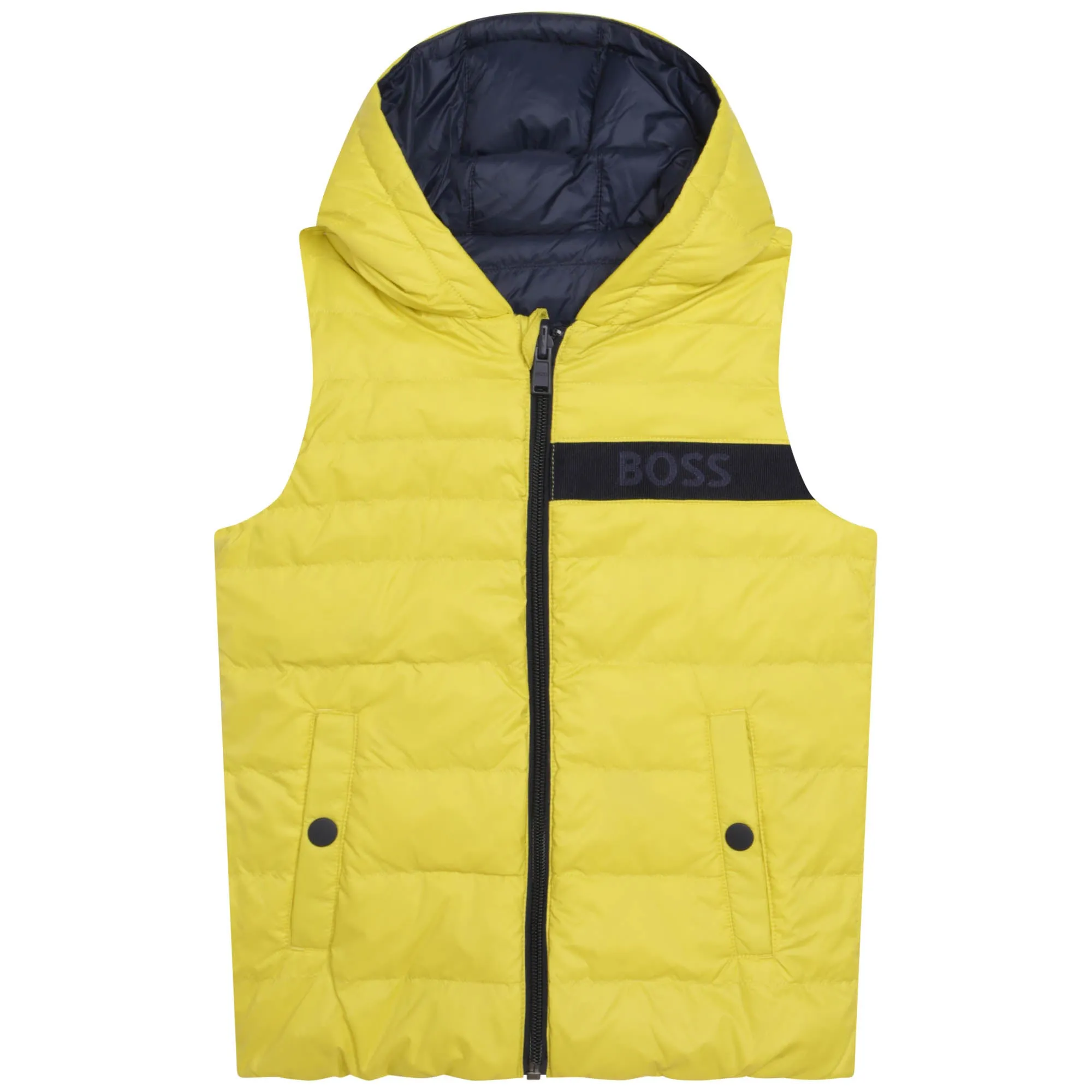 Hugo Boss Boys Down Vest _Yellow J26486-616