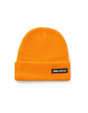 Knitted Beanie - Orange