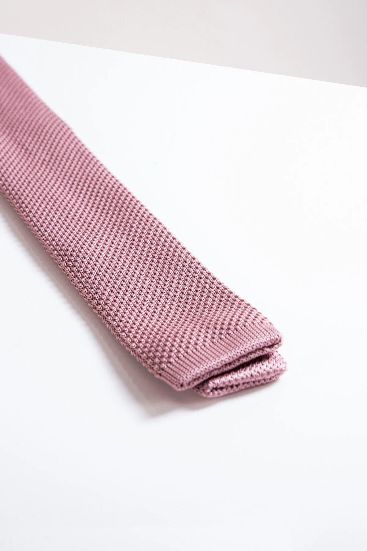 KT - Blush Pink Knitted Tie