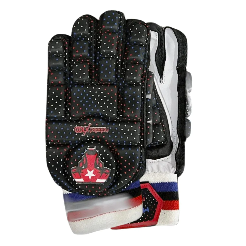 Matador Batting Gloves, Hard Tennis Cricket Batting Gloves Black