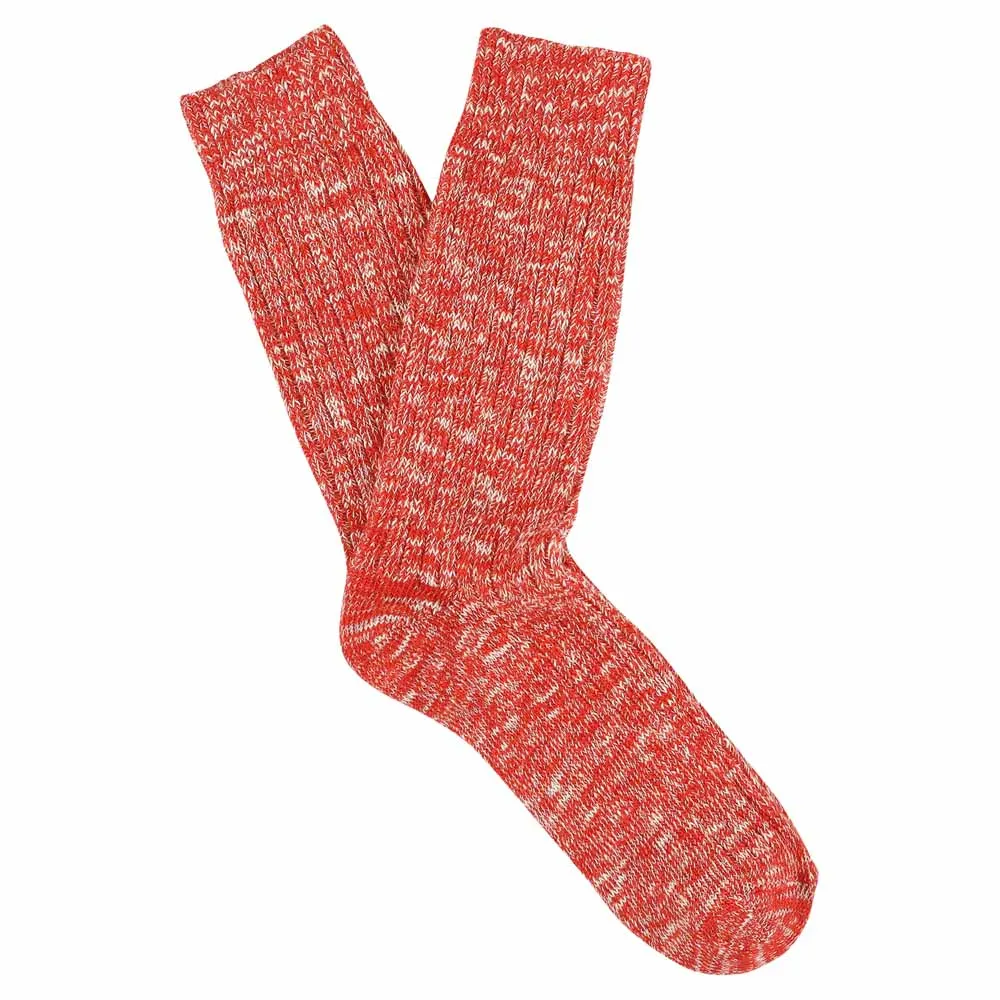 Melange Socks Orange