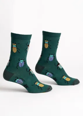 Metallic Beetles Women's Socks